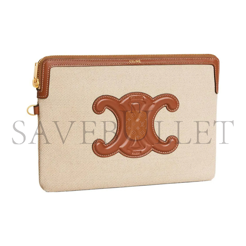 Ce1i*e small pouch with strap cuir triomphe 10j502ew1.02nt (25*17.5*1cm)